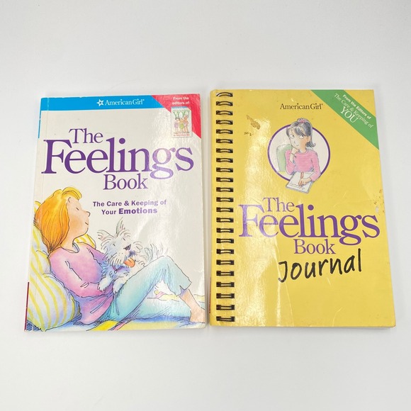 American Girl Other - American Girl The Feelings Book and Journal for Girls Ages‎ 8+ Some Writing